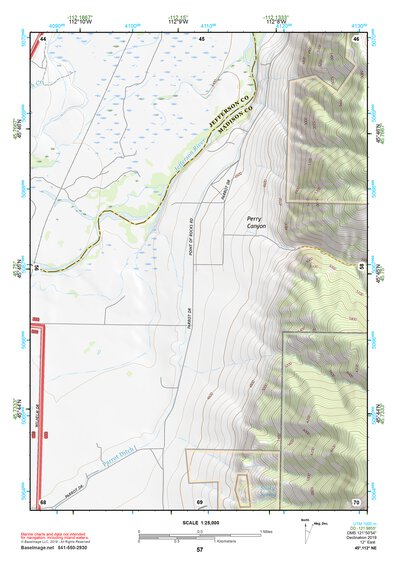 45112NE Page 57 Butte South Topo Preview 1