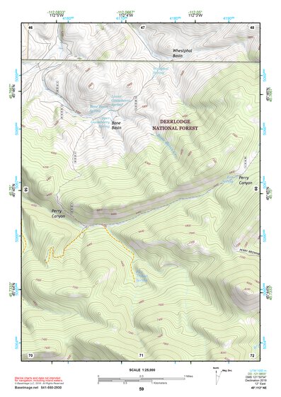 45112NE Page 59 Butte South Topo Preview 1