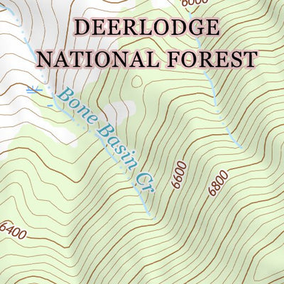 45112NE Page 59 Butte South Topo Preview 3