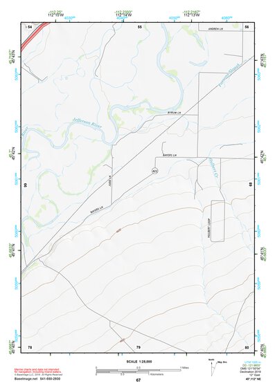 45112NE Page 67 Butte South Topo Preview 1