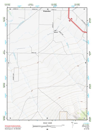 45112NE Page 68 Butte South Topo Preview 1