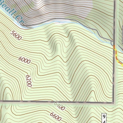 45112NE Page 69 Butte South Topo Preview 3