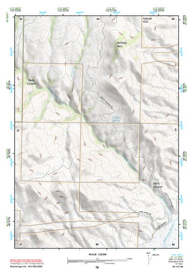45112NE Page 76 Butte South Topo Preview 1