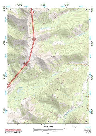 45112NE Page 83 Butte South Topo Preview 1