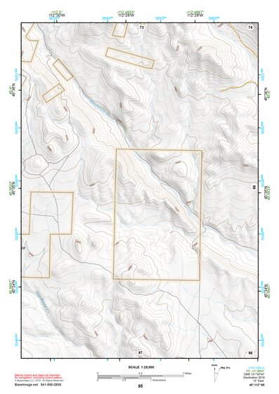 45112NE Page 85 Butte South Topo Preview 1