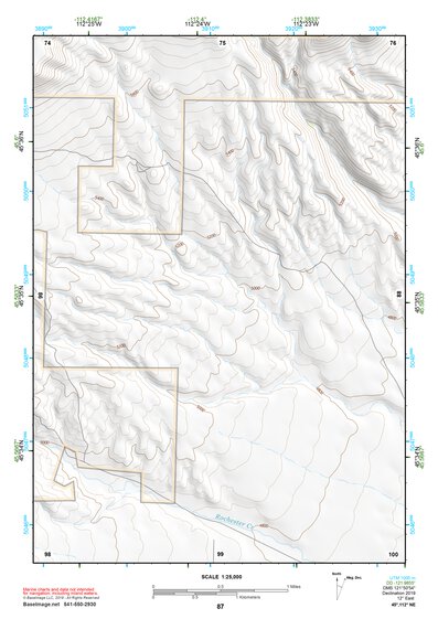 45112NE Page 87 Butte South Topo Preview 1