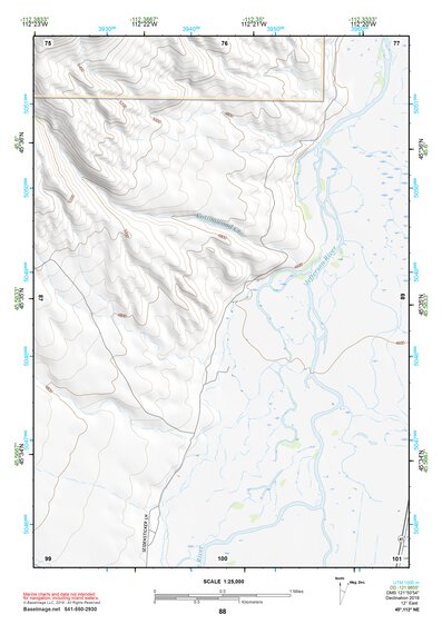 45112NE Page 88 Butte South Topo Preview 1