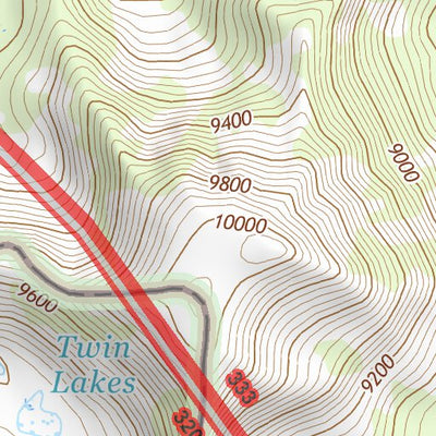 45112NE Page 95 Butte South Topo Preview 3