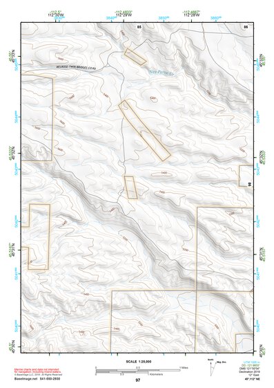 45112NE Page 97 Butte South Topo Preview 1