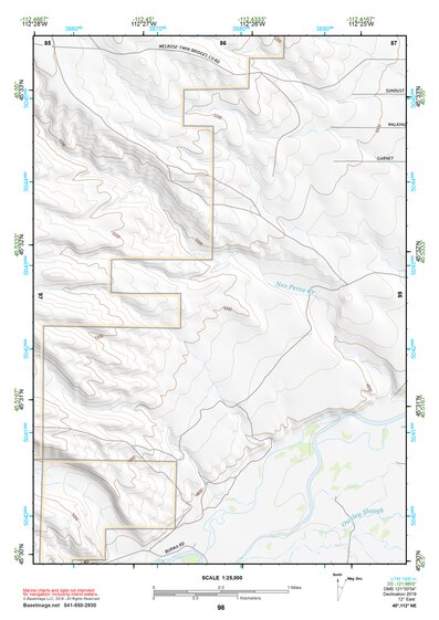 45112NE Page 98 Butte South Topo Preview 1