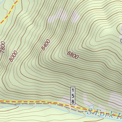 45112NE Page 107 Butte South Topo Preview 2