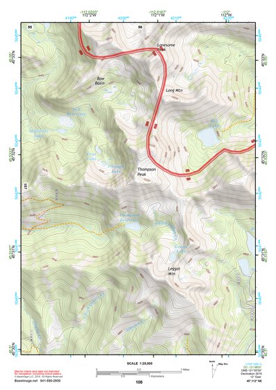 45112NE Page 108 Butte South Topo Preview 1