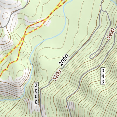 45114SE Page 26 Bighorn Crags Topo Preview 2