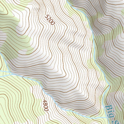 45114SE Page 28 Bighorn Crags Topo Preview 2