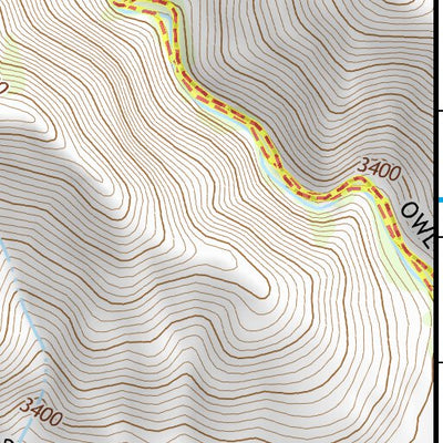 45114SE Page 37 Bighorn Crags Topo Preview 3