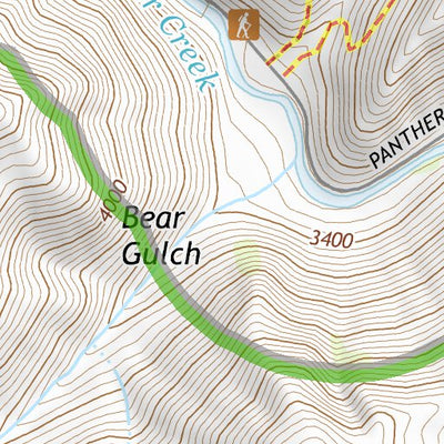 45114SE Page 39 Bighorn Crags Topo Preview 2