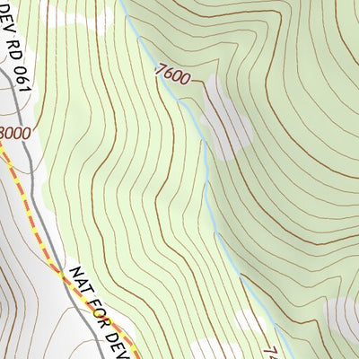 45114SE Page 55 Bighorn Crags Topo Preview 2