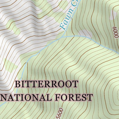 45114SW Page 17 Bighorn Crags Topo Preview 3
