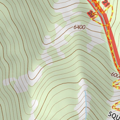 45114SW Page 18 Bighorn Crags Topo Preview 2