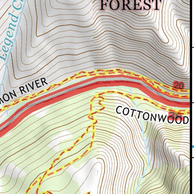 45114SW Page 18 Bighorn Crags Topo Preview 3