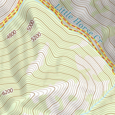 45114SW Page 23 Bighorn Crags Topo Preview 3