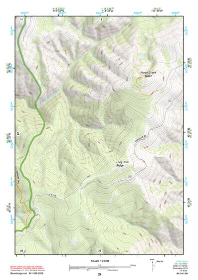 45114SW Page 24 Bighorn Crags Topo Preview 1