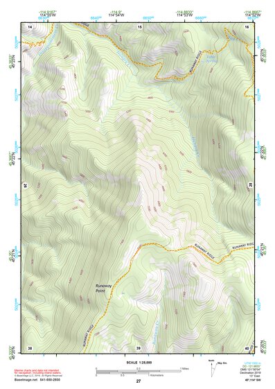 45114SW Page 27 Bighorn Crags Topo Preview 1