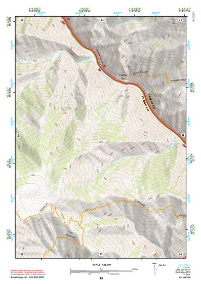 45114SW Page 45 Bighorn Crags Topo Preview 1