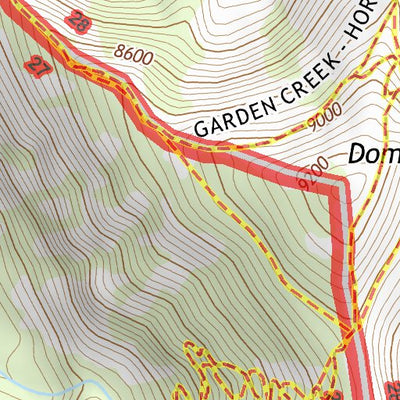 45114SW Page 60 Bighorn Crags Topo Preview 3
