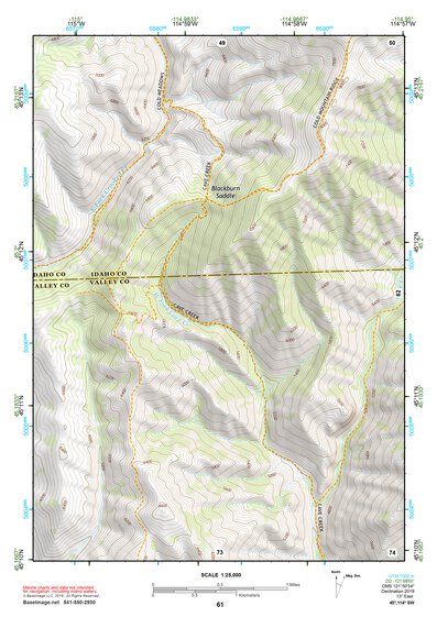 45114SW Page 61 Bighorn Crags Topo Preview 1