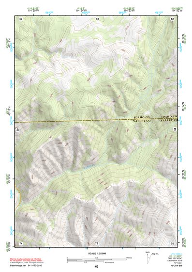 45114SW Page 63 Bighorn Crags Topo Preview 1