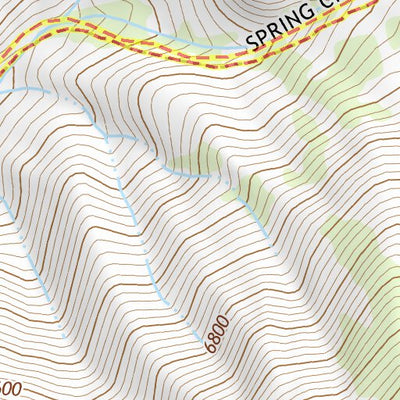 45114SW Page 75 Bighorn Crags Topo Preview 2