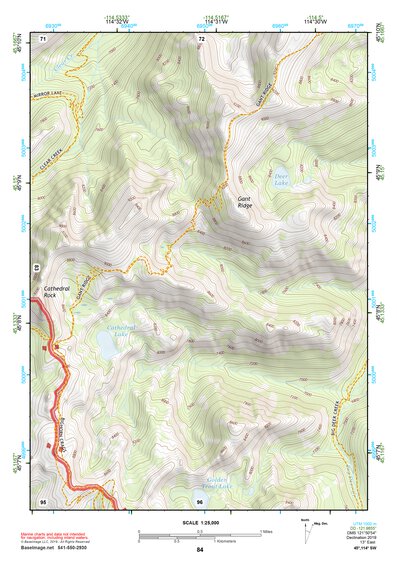 45114SW Page 84 Bighorn Crags Topo Preview 1