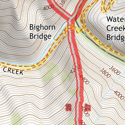 45114SW Page 91 Bighorn Crags Topo Preview 3