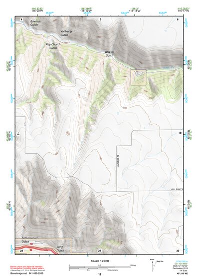 45116NE Page 17 Grangeville Topo Preview 1