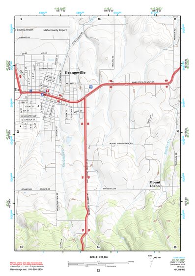 45116NE Page 22 Grangeville Topo Preview 1