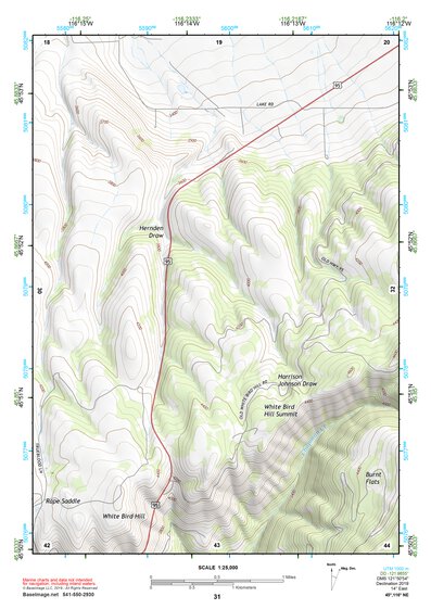 45116NE Page 31 Grangeville Topo Preview 1