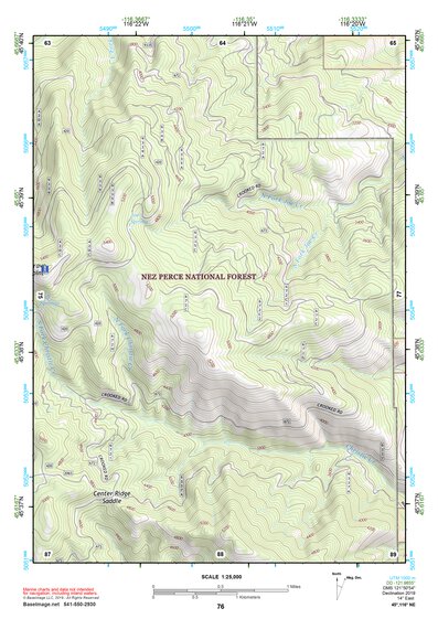 45116NE Page 76 Grangeville Topo Preview 1