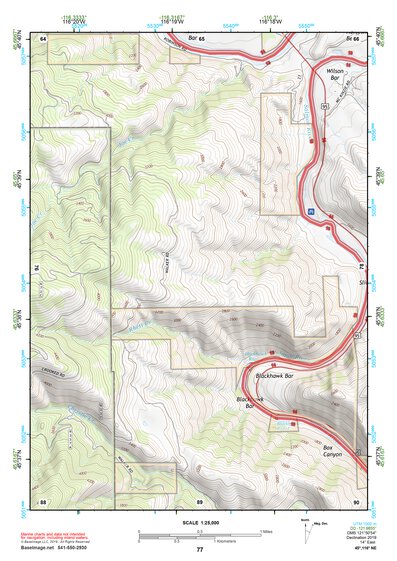 45116NE Page 77 Grangeville Topo Preview 1