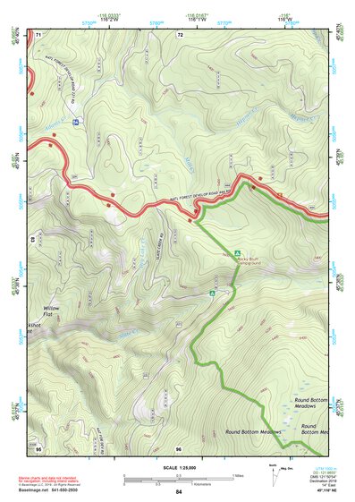 45116NE Page 84 Grangeville Topo Preview 1