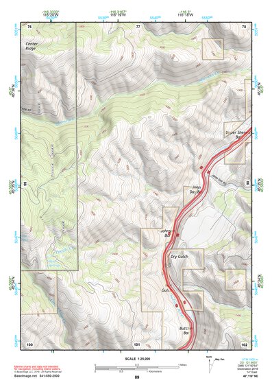 45116NE Page 89 Grangeville Topo Preview 1