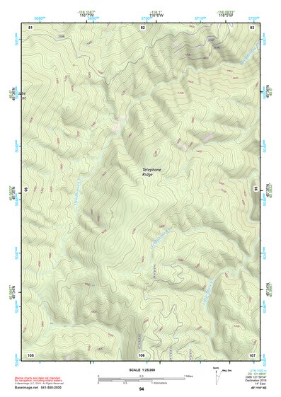 45116NE Page 94 Grangeville Topo Preview 1
