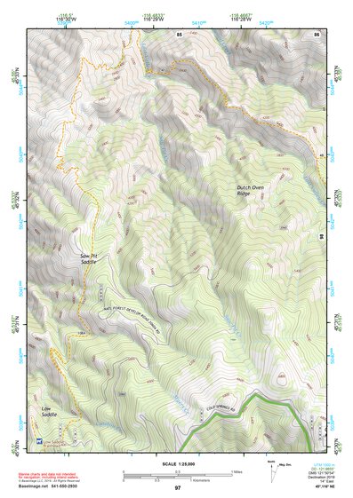 45116NE Page 97 Grangeville Topo Preview 1
