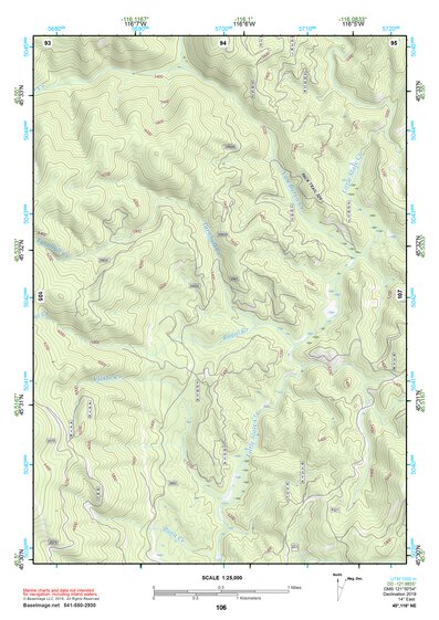 45116NE Page 106 Grangeville Topo Preview 1
