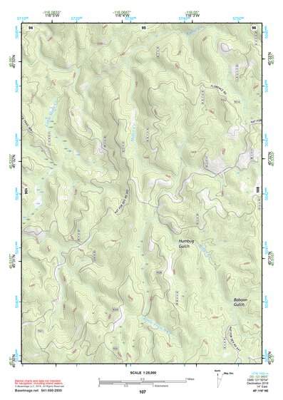 45116NE Page 107 Grangeville Topo Preview 1