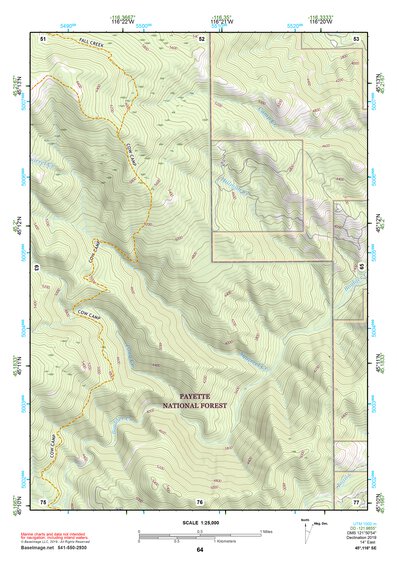 45116SE Page 64 Riggins Topo Preview 1
