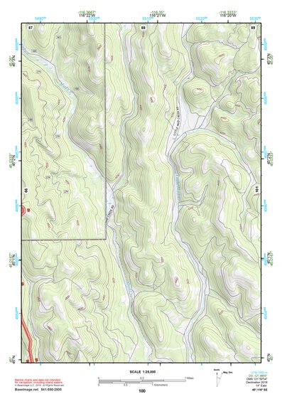 45116SE Page 100 Riggins Topo Preview 1