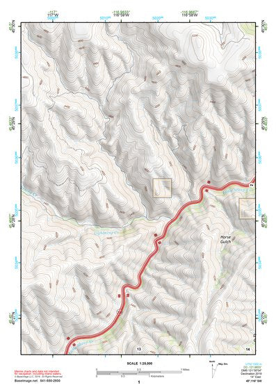 45116SW Page 1 Riggins Topo Preview 1