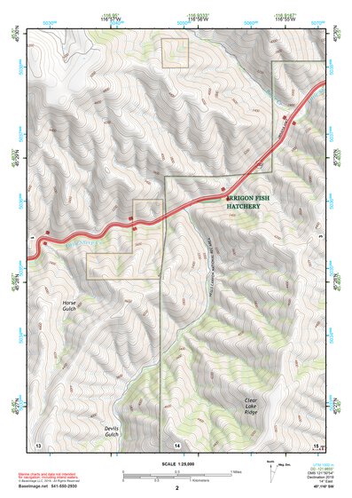 45116SW Page 2 Riggins Topo Preview 1