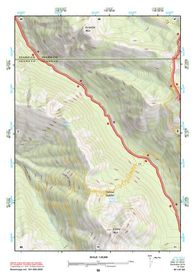 45116SW Page 58 Riggins Topo Preview 1